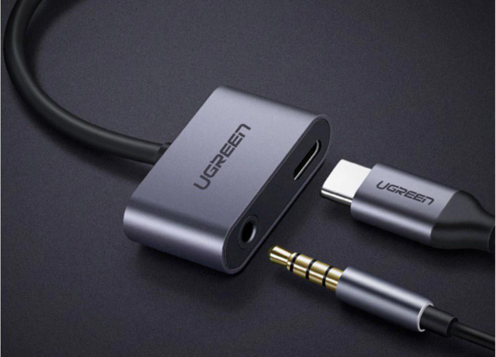 Stijlvolle Universele USB-C naar USB-C + Audio Jack Adapter afbeelding 6