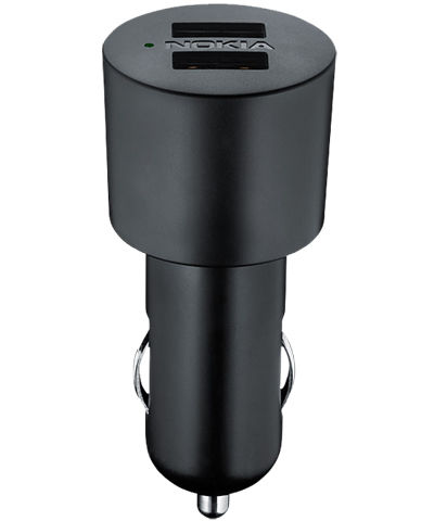 Nokia DC-20 originele autolader met Dual USB afbeelding 4