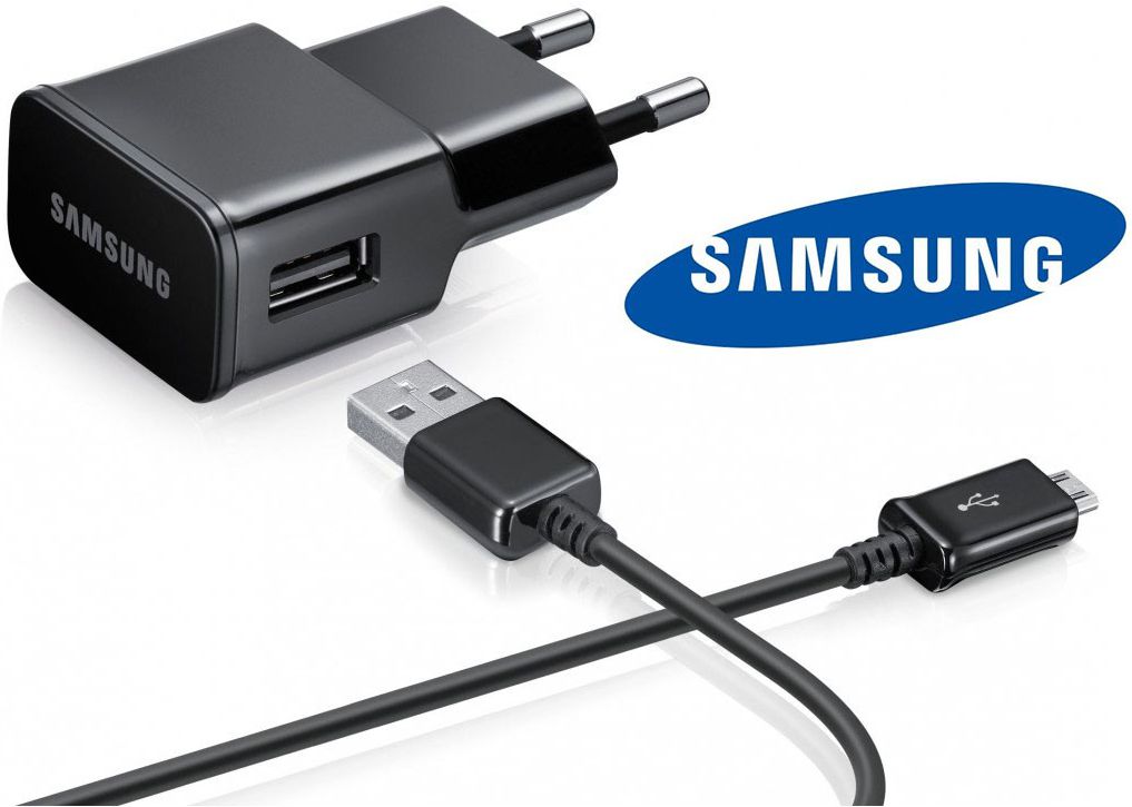 Originele Samsung Travel Adapter Micro-USB Oplader 2A Zwart afbeelding 1