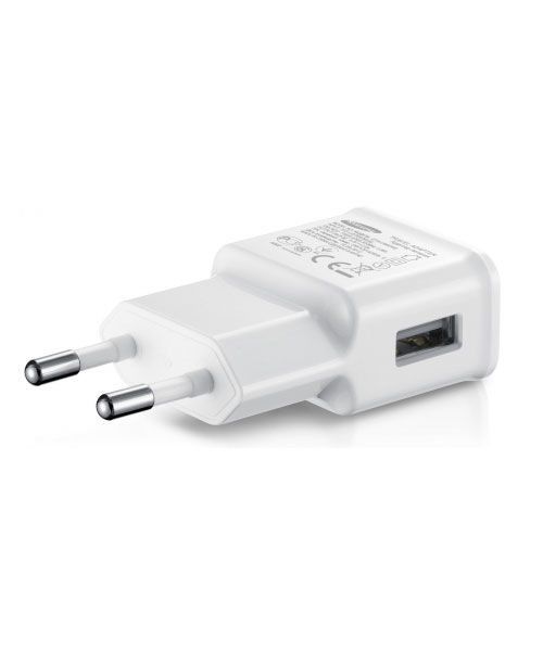 Originele Samsung EP-TA10EWE + ECC1DU4AWE USB-C Lader White afbeelding 3