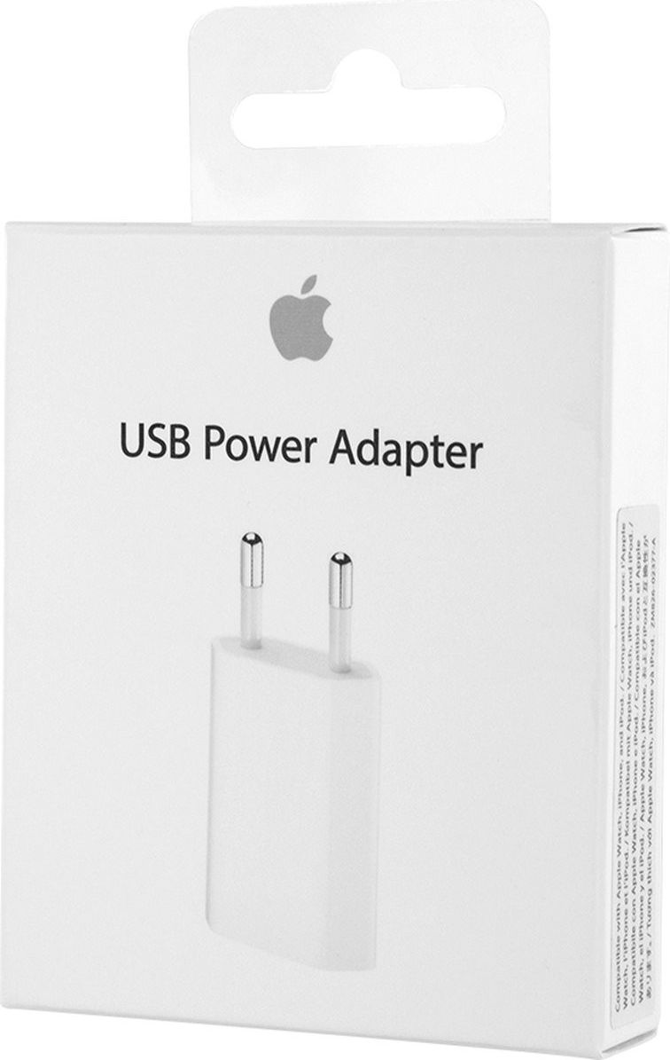 Originele Apple Oplader 5W USB-A Power Adapter Wit afbeelding 3