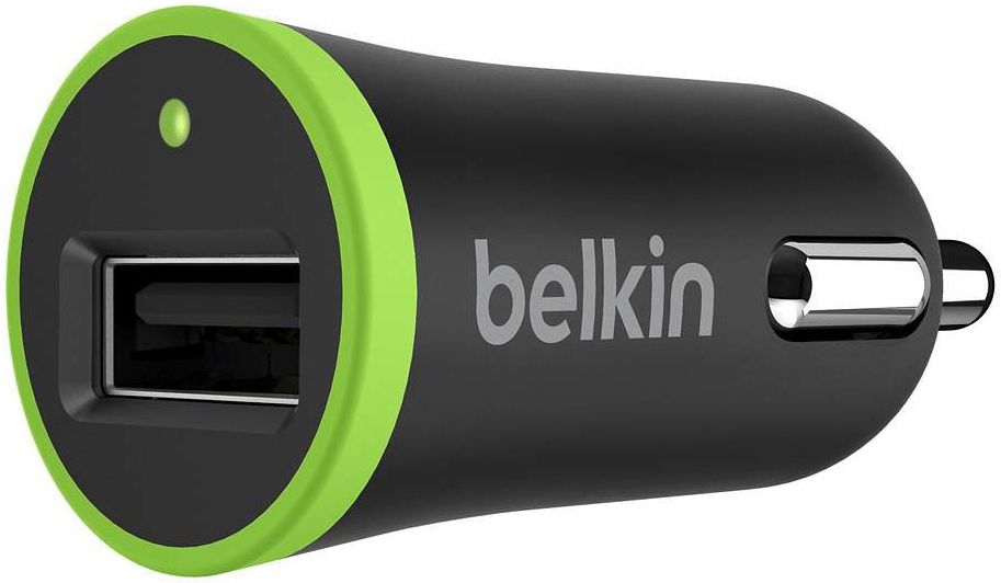 Belkin Universele USB Autolader 1Amp Zwart afbeelding 1