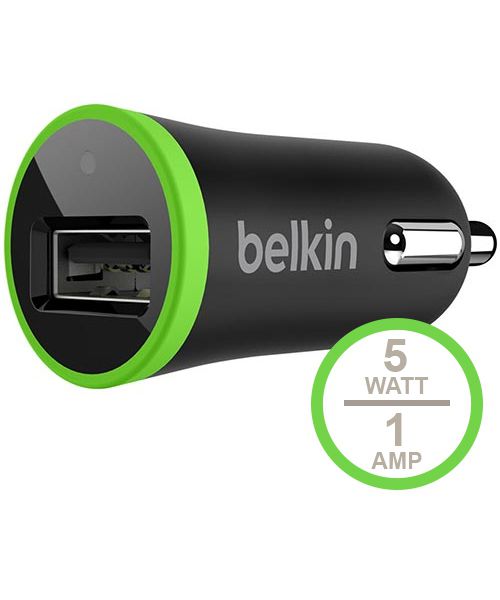 Belkin Universele USB Autolader 1Amp Zwart afbeelding 2