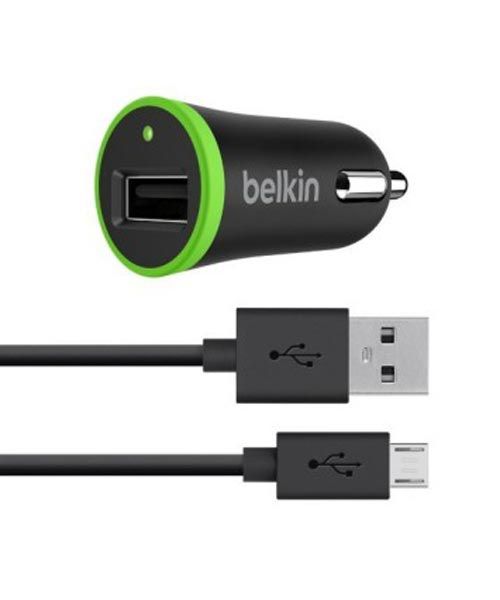 Belkin Universele USB Autolader Met Micro USB Kabel (1,2M) 1Amp Zwart afbeelding 9