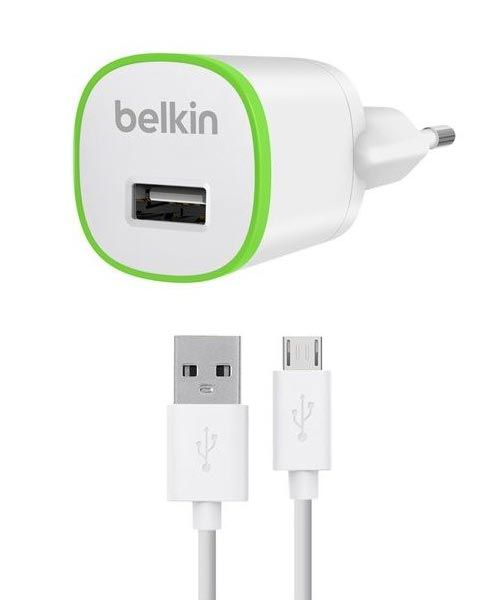 Belkin USB Thuislader met Micro-USB Kabel (1,2) 1A Wit afbeelding 6