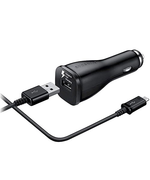 Originele Samsung Car Charger Adaptive Fast Charging Autolader Zwart afbeelding 1
