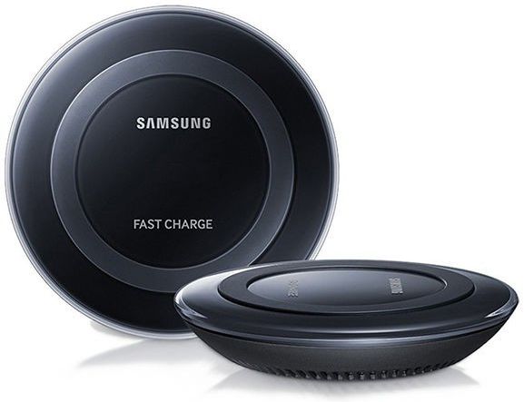 Samsung Draadloze QI Fast Charge Lader Pad Type Zwart afbeelding 1