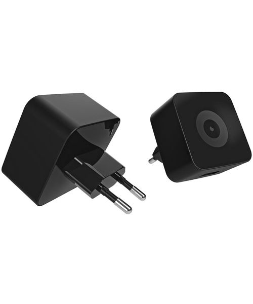 Muvit Thuislader 220V Duo USB 3.1Amp Zwart afbeelding 3