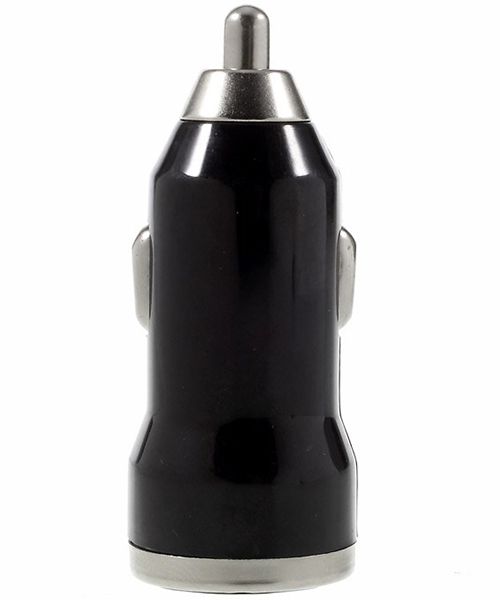Dual USB Universele Autolader Zwart afbeelding 2