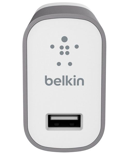 Belkin Mixit Metallic Premium Thuislader 2.4A Grijs afbeelding 2