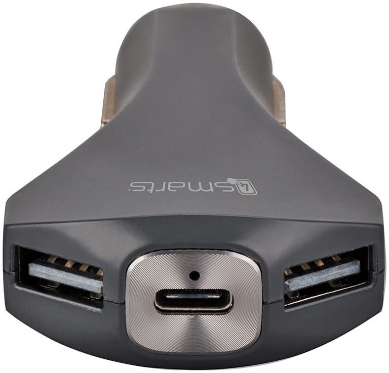 4smarts Drievoudige Autolader afbeelding 1