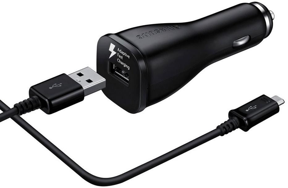 Samsung Fast Charge (15 W) Car Adapter USB-C Autolader Zwart afbeelding 1