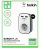 Belkin SurgeCube Stopcontact en Twee USB poorten (2x 2.4A)