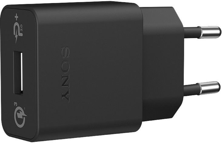 Sony UCH12 Quick Charge Oplader Micro-USB Snellader Zwart afbeelding 3