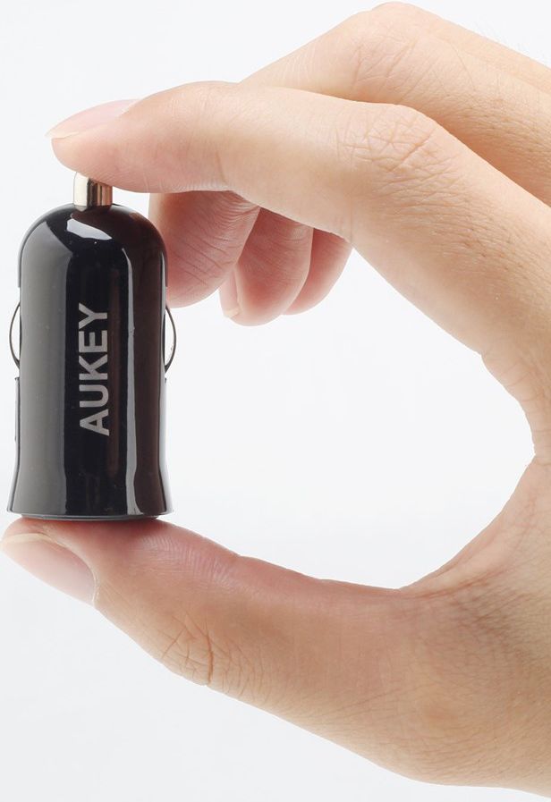 Aukey CC-T5 Quick Charge 2.0 Autolader 2.4A Zwart afbeelding 5