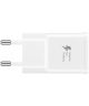 Originele Samsung 15W Travel Adapter met USB-C Kabel 1 Meter 2A Wit