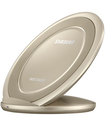 Originele Samsung Qi Draadloze Fast Charging Stand Oplader Goud Opladers
