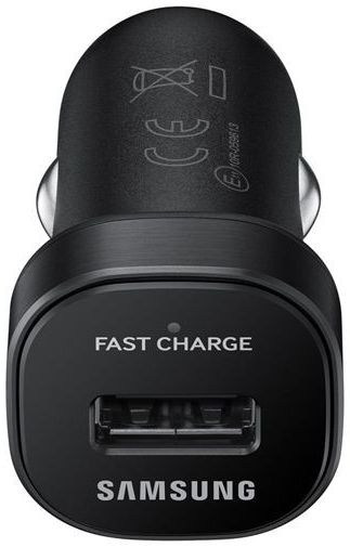 Originele Samsung Fast Charge Autolader 18W met Micro-USB Kabel Zwart afbeelding 2