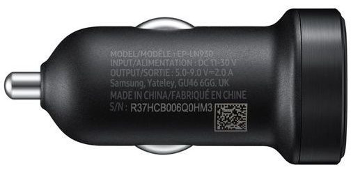 Originele Samsung Fast Charge Autolader 18W met Micro-USB Kabel Zwart afbeelding 5