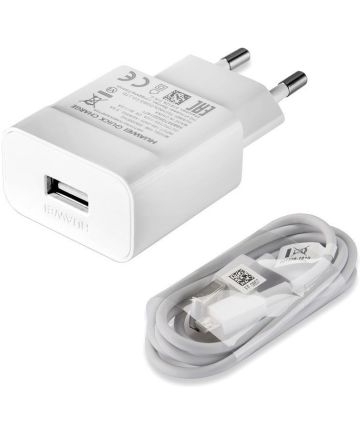 Originele Huawei AP32 Quick Charger Micro Oplader (1M) Wit | GSMpunt.nl
