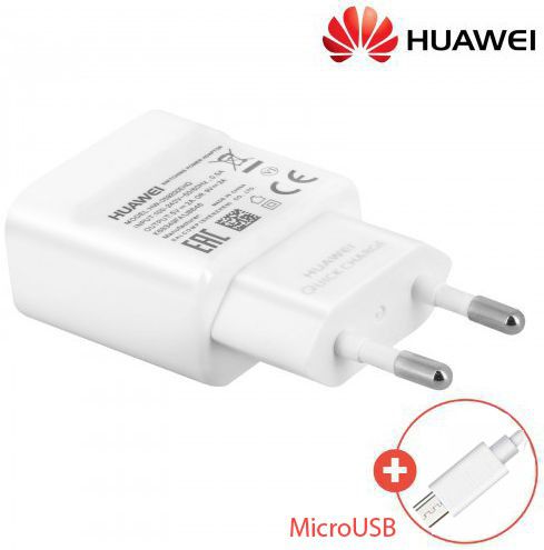 Originele Huawei AP32 Quick Charger Micro USB Oplader (1M) Wit afbeelding 2