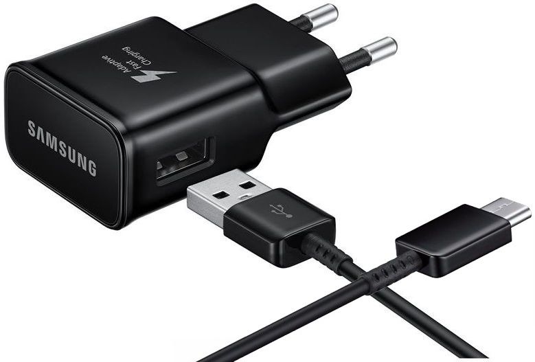Originele Samsung 15W Travel Adapter met USB-C Kabel 1 Meter 2A Zwart afbeelding 1