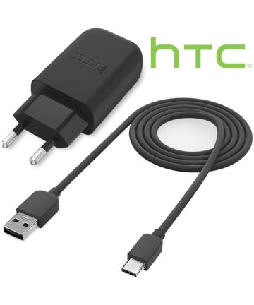 Originele HTC Rapid Charger USB-C Zwart Opladers