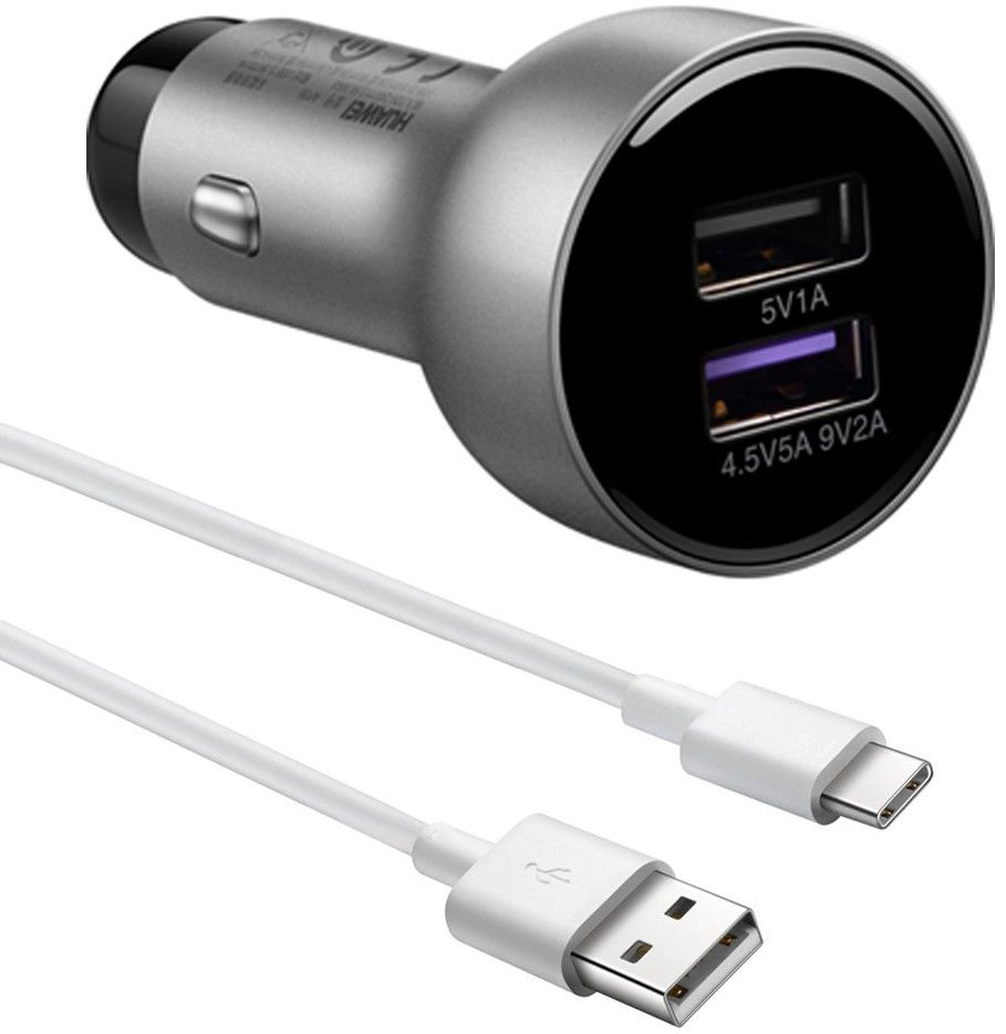 Huawei AP38 Super Charge Autolader met USB-C Kabel (1M) afbeelding 1