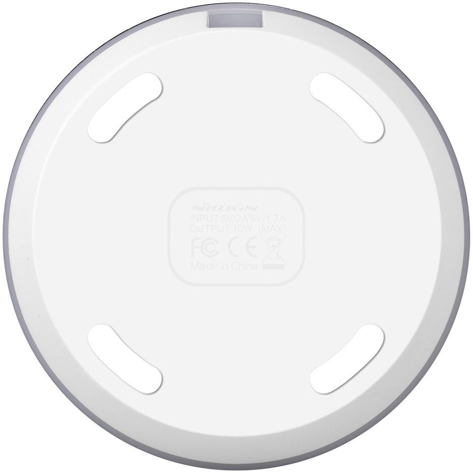 Nillkin Magic Disk Fast Wireless Charger 10W Draadloze Oplader Wit afbeelding 9