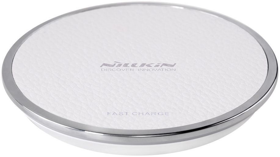 Nillkin Magic Disk Fast Wireless Charger 10W Draadloze Oplader Wit afbeelding 2