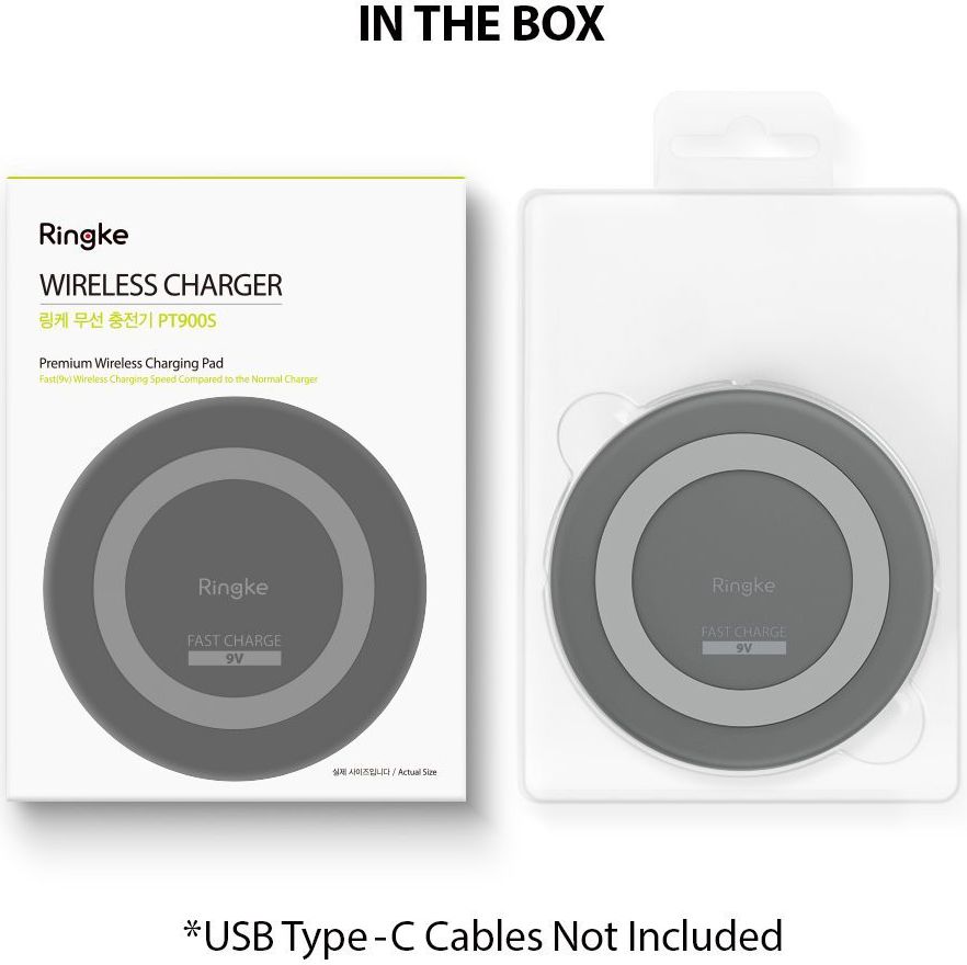 Ringke Wireless Charger Draadloze Oplader 9 Volt Fast Charge afbeelding 11