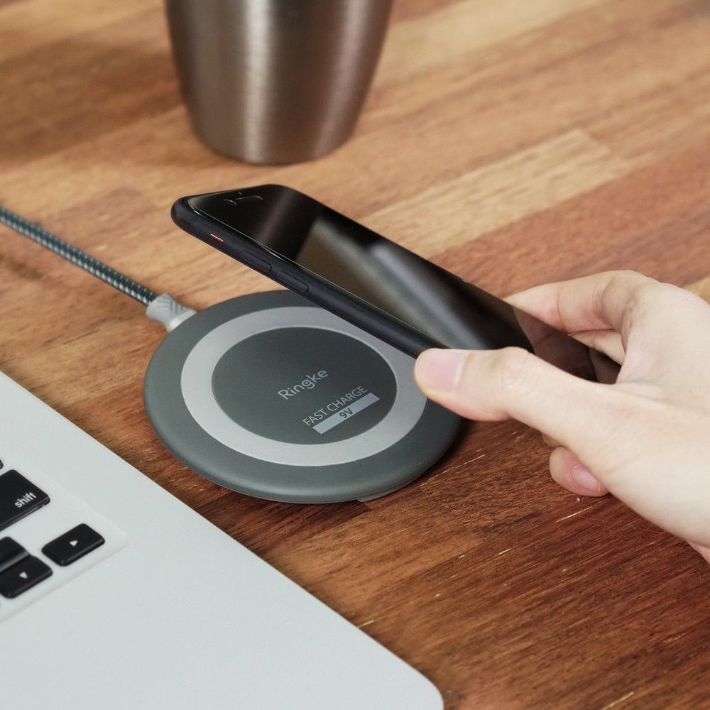 Ringke Wireless Charger Draadloze Oplader 9 Volt Fast Charge afbeelding 6