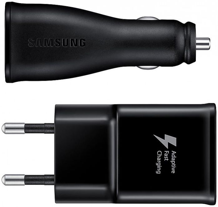 Samsung Power Pack EP-U3100 Lader Set met 2 Opladers en Kabel Zwart afbeelding 2