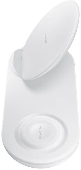 Originele Samsung Wireless Charger Duo Fast Charge Oplader USB-C Wit afbeelding 4