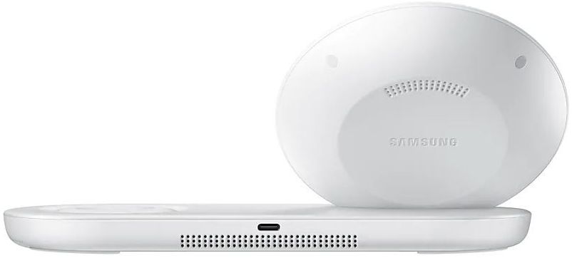 Originele Samsung Wireless Charger Duo Fast Charge Oplader USB-C Wit afbeelding 6