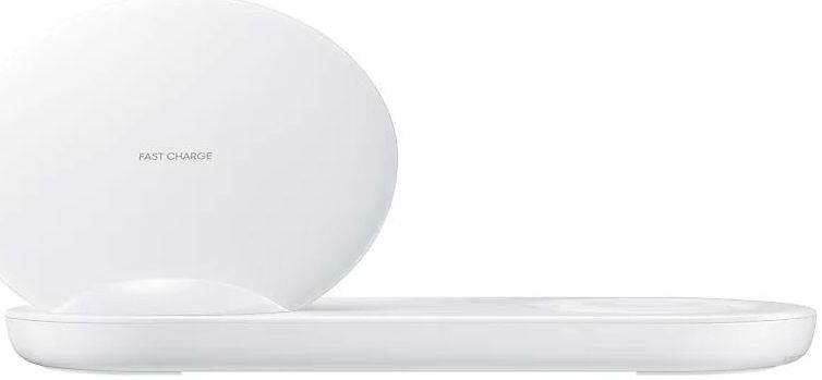 Originele Samsung Wireless Charger Duo Fast Charge Oplader USB-C Wit afbeelding 7
