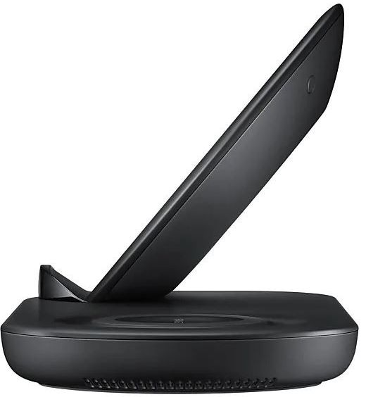 Originele Samsung Wireless Charger Duo Fast Charge Oplader USB-C Zwart afbeelding 5