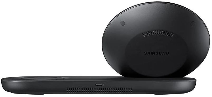 Originele Samsung Wireless Charger Duo Fast Charge Oplader USB-C Zwart afbeelding 6