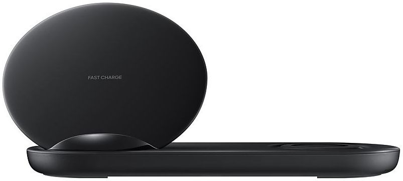 Originele Samsung Wireless Charger Duo Fast Charge Oplader USB-C Zwart afbeelding 7