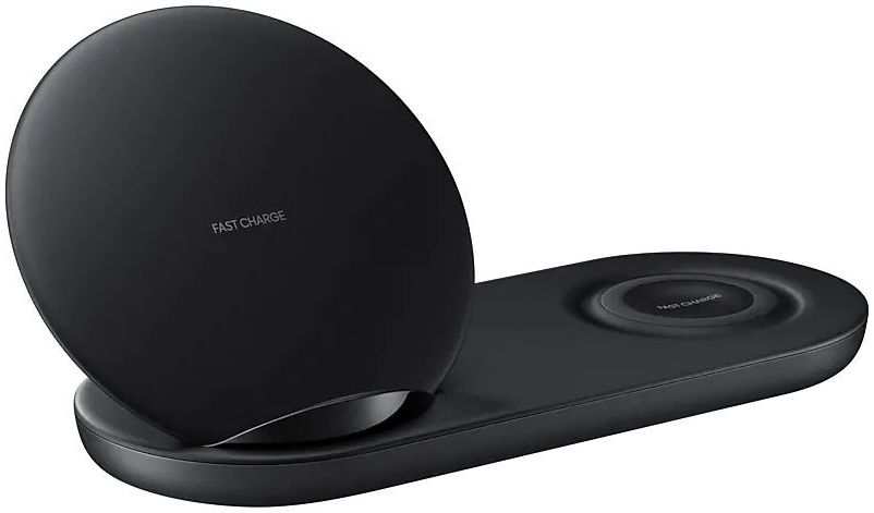 Originele Samsung Wireless Charger Duo Fast Charge Oplader USB-C Zwart afbeelding 9