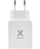 Xtorm Fast Charge Oplader USB en USB-C 3A Wit