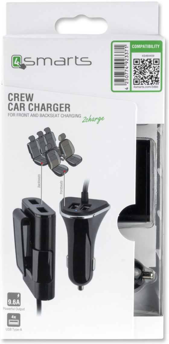 4smarts Autolader Crew 48W Zwart afbeelding 9