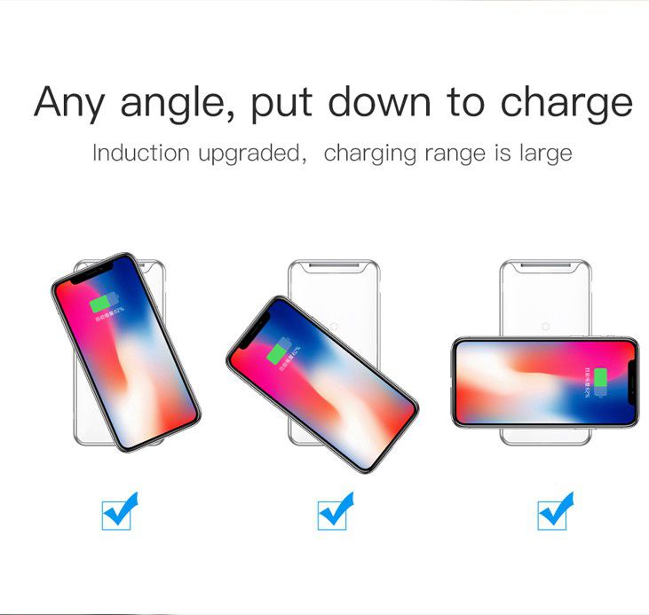Baseus Wireless Fast Charger en Bureaustandaard Zwart afbeelding 20