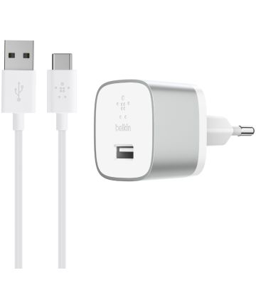 Belkin Quick Charge 3.0 Thuislader 18W met USB-C Kabel (1,2M) Wit Opladers