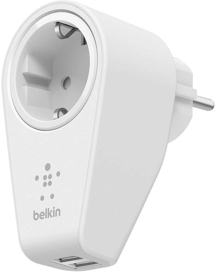 Belkin BOOST↑UP 2 Poorts Stopcontact Oplader Wit afbeelding 1