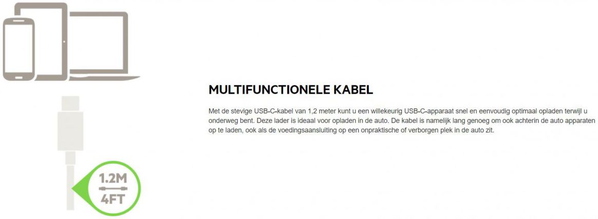 Belkin Fast Charge USB-C Autolader 27W afbeelding 9