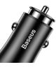 Baseus Dubbele USB Fast Charge Autolader Zwart