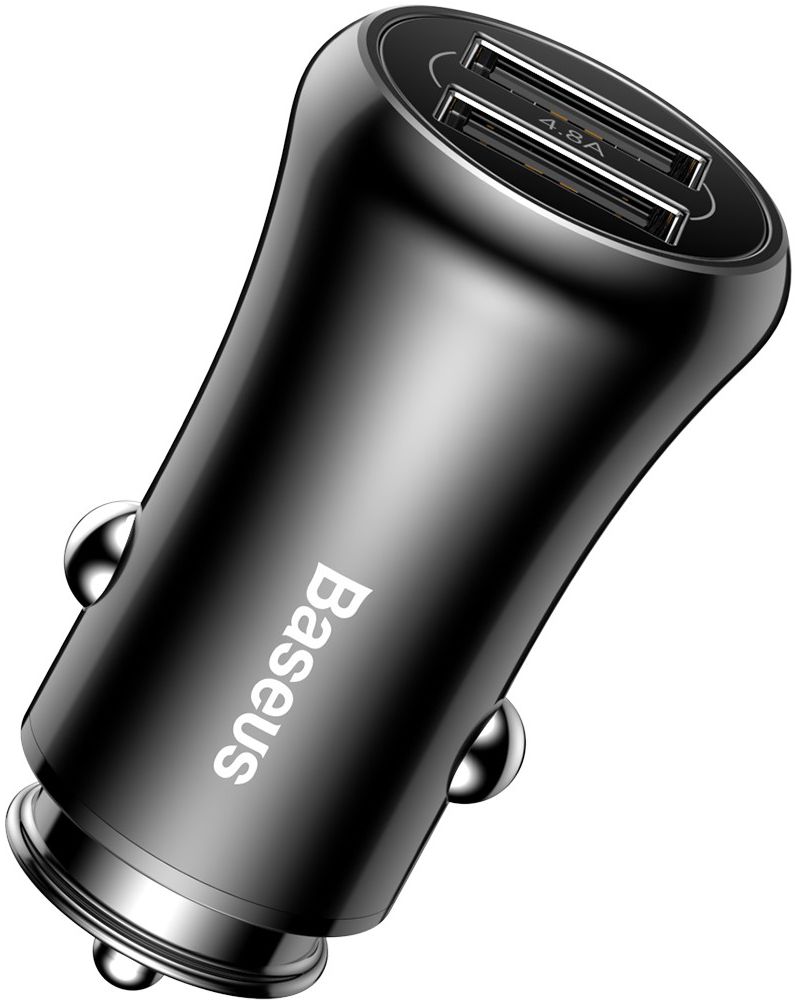 Baseus Dubbele USB Fast Charge Autolader Zwart afbeelding 25
