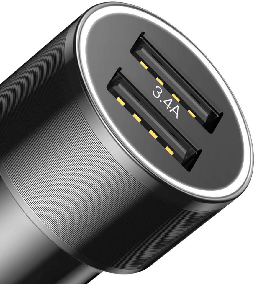 Baseus Dubbele Fast Charge Autolader met iPhone Kabel afbeelding 10