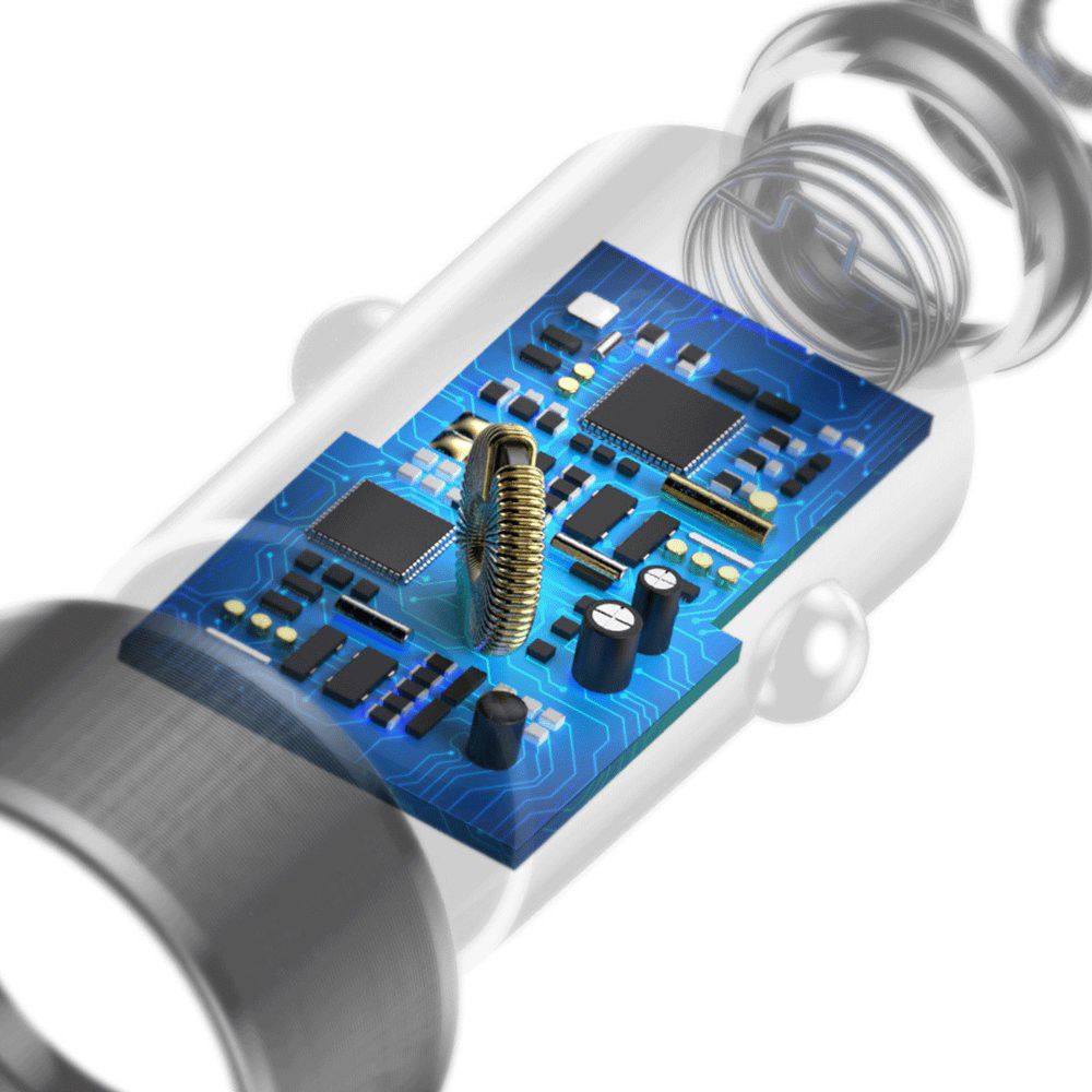 Baseus Dubbele Fast Charge Autolader met iPhone Kabel afbeelding 12